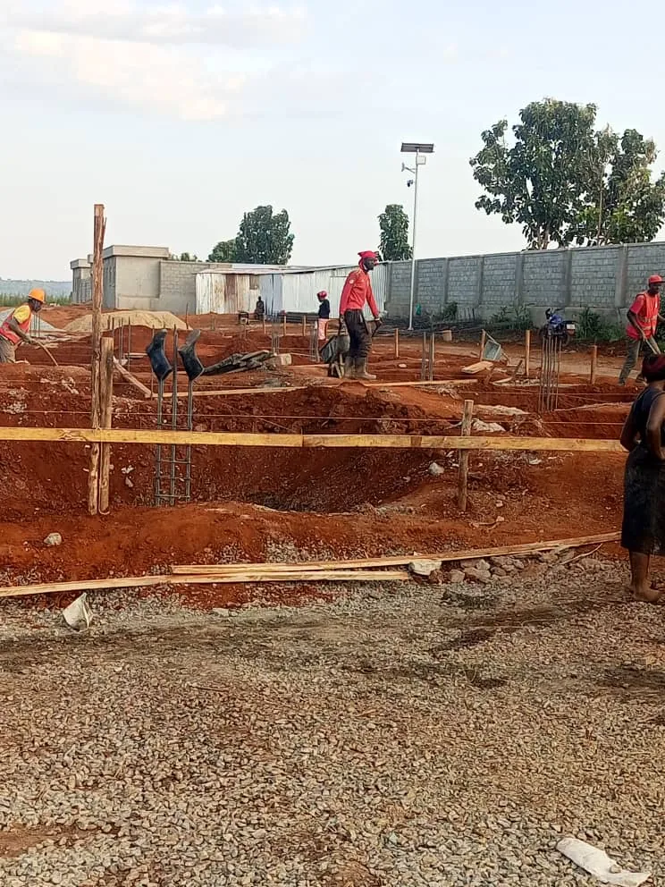 Foundation setting out