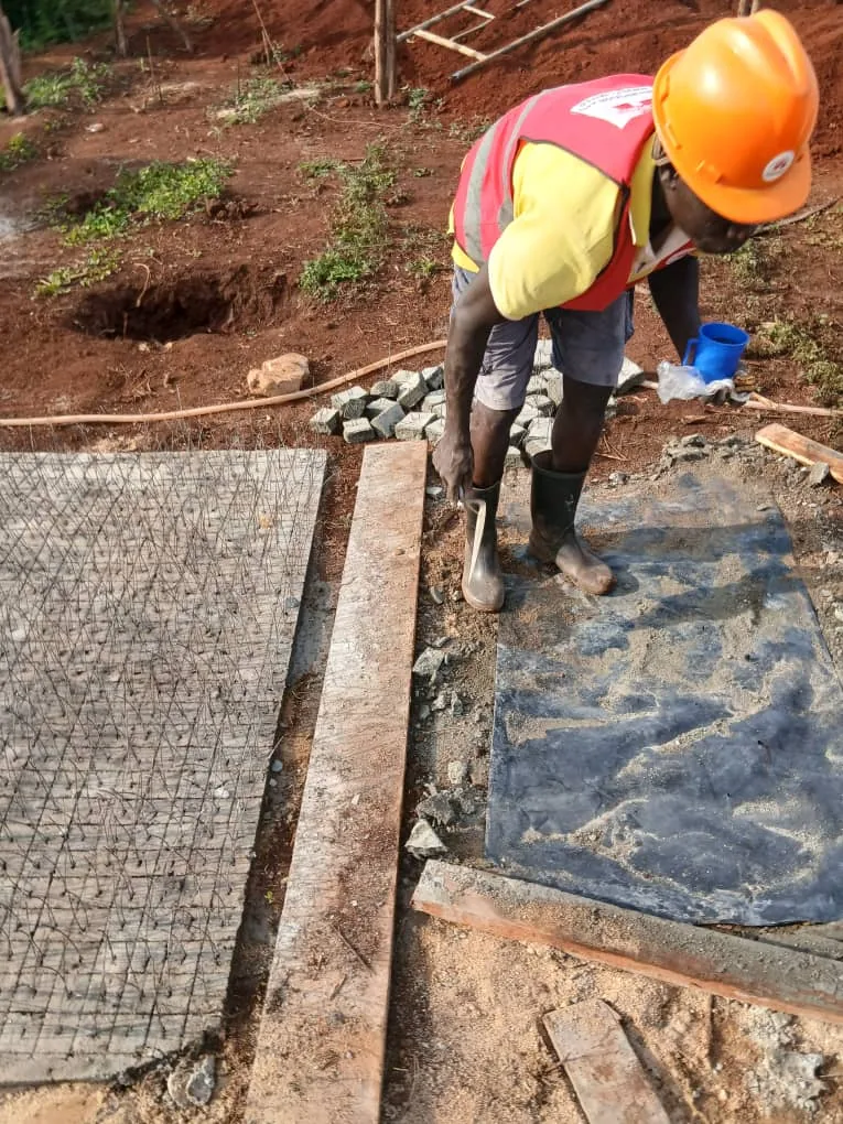 Slab mesh reinforcement
